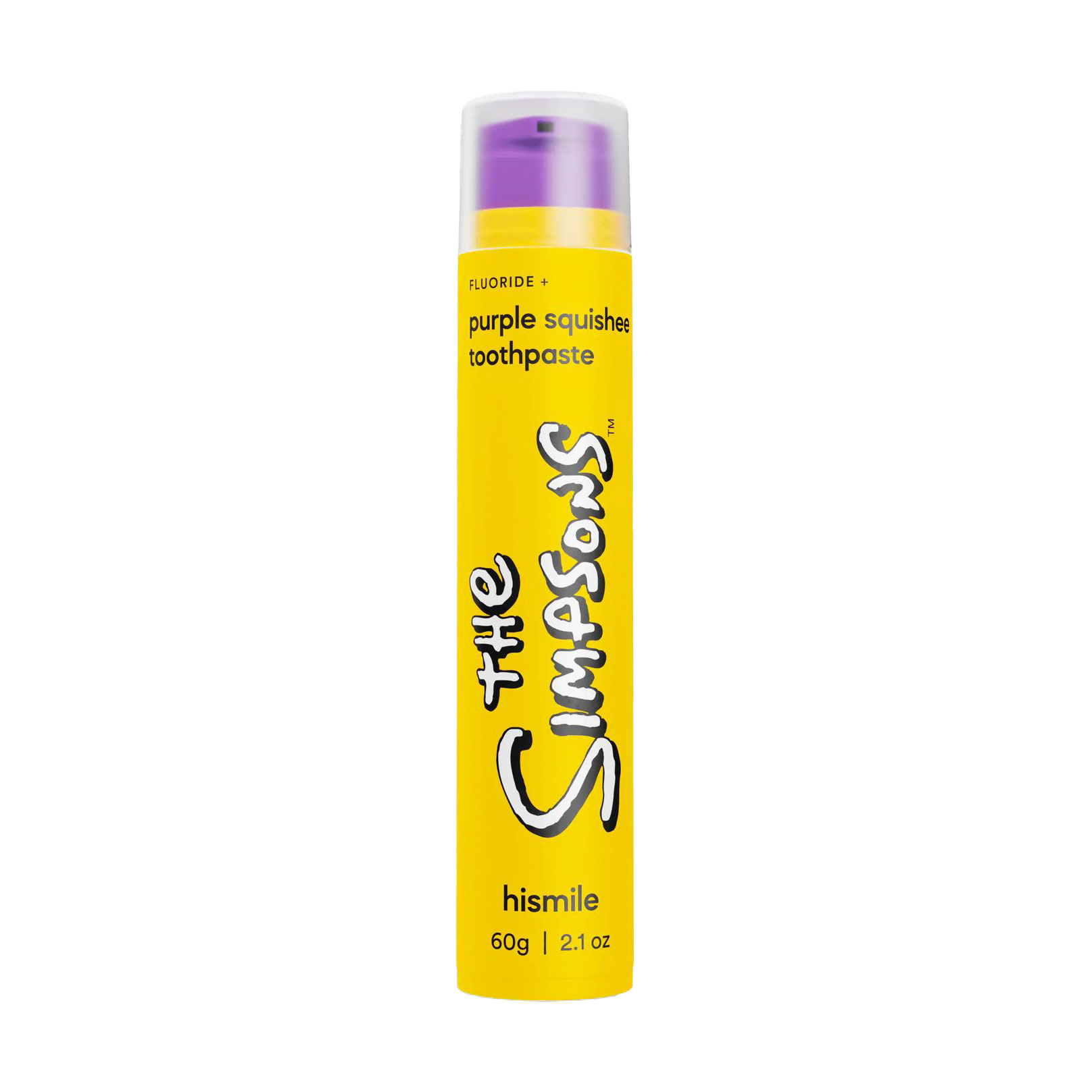 Зубна паста Hismile The Simpsons Purple Squishee Toothpaste з фруктовим смаком, 60 г